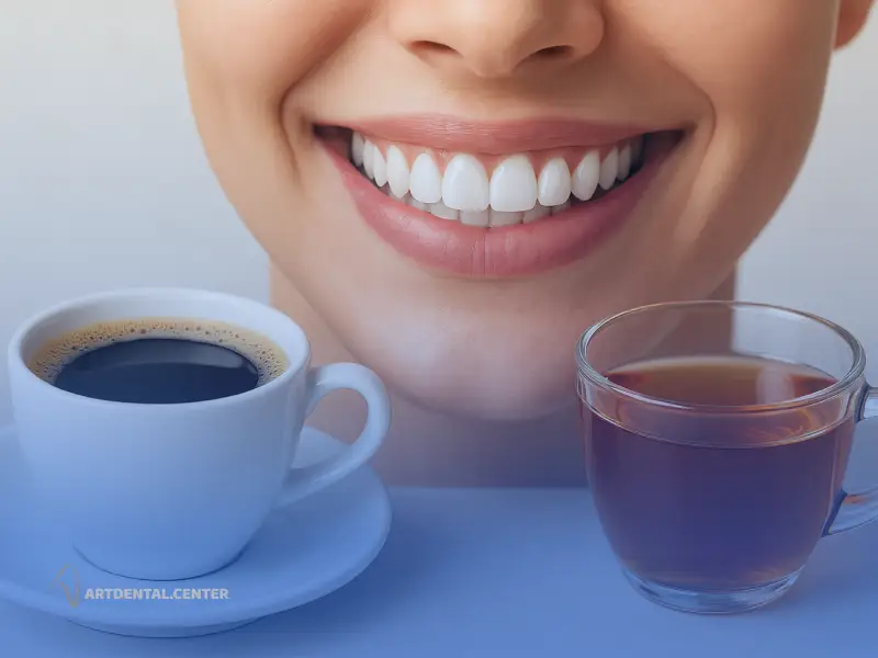 قهوه و چای دشمن دندان سفید ؟ این نکات را بدانید.